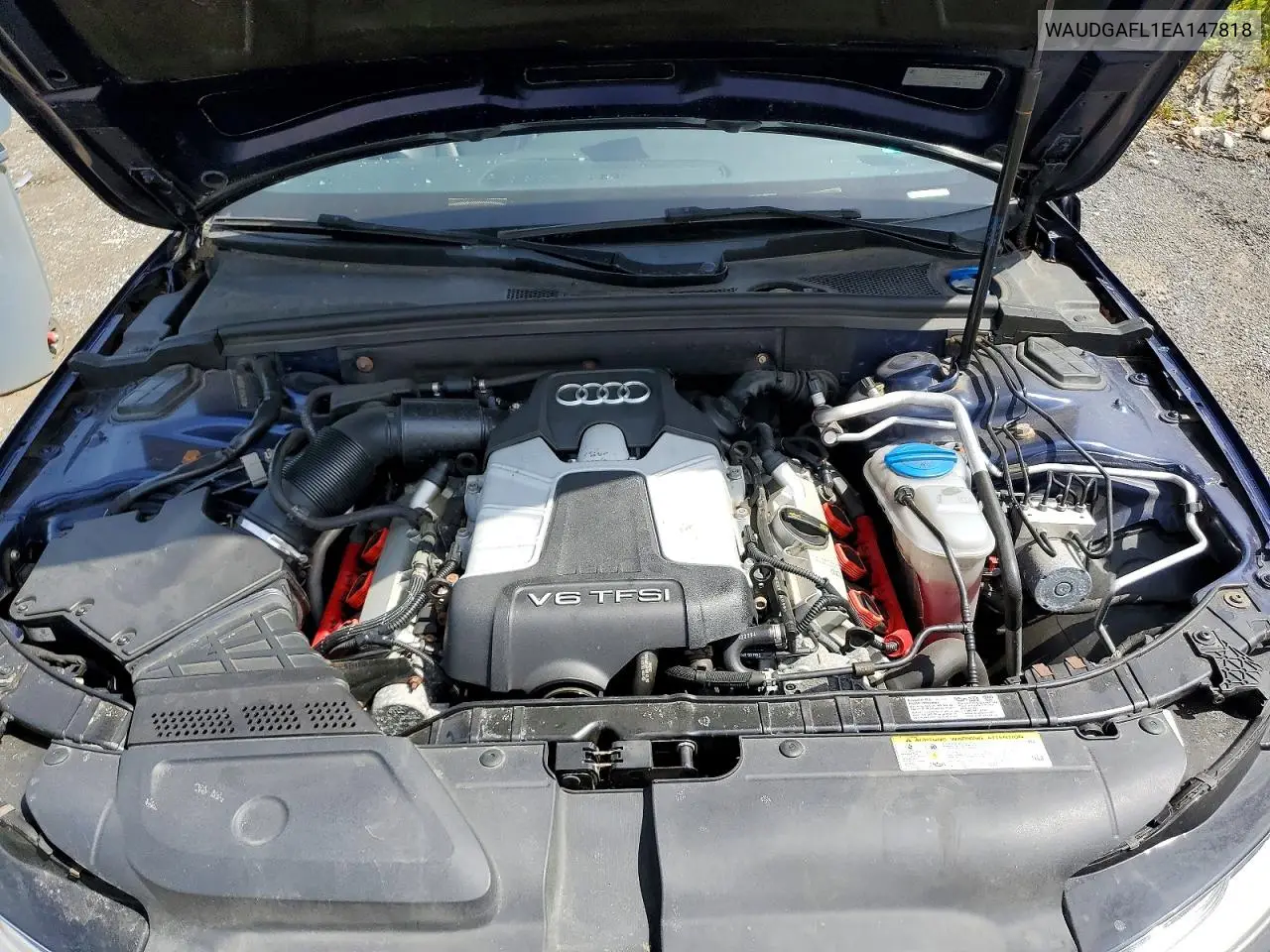 2025 Audi S4 Premium Plus VIN: WAUDGAFL1EA147818 Lot: 58006036