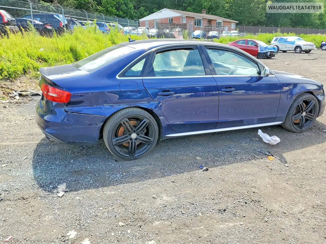 2025 Audi S4 Premium Plus VIN: WAUDGAFL1EA147818 Lot: 58006036