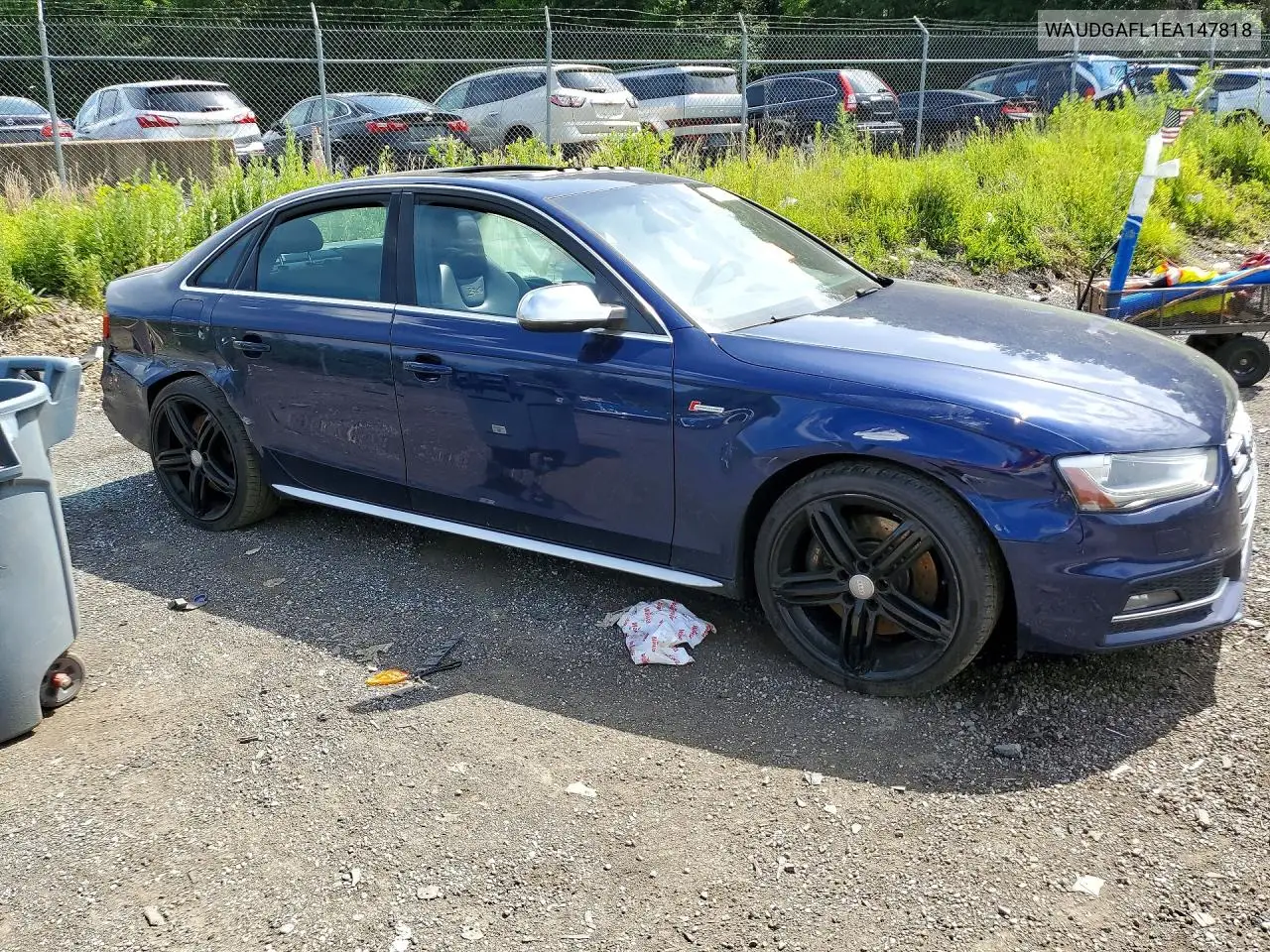 2025 Audi S4 Premium Plus VIN: WAUDGAFL1EA147818 Lot: 58006036