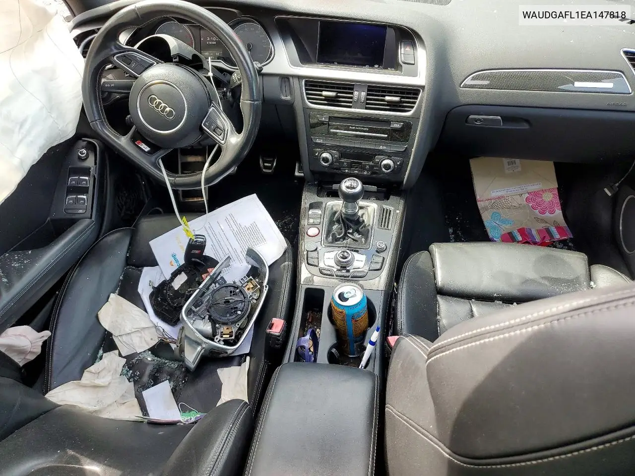 2025 Audi S4 Premium Plus VIN: WAUDGAFL1EA147818 Lot: 58006036