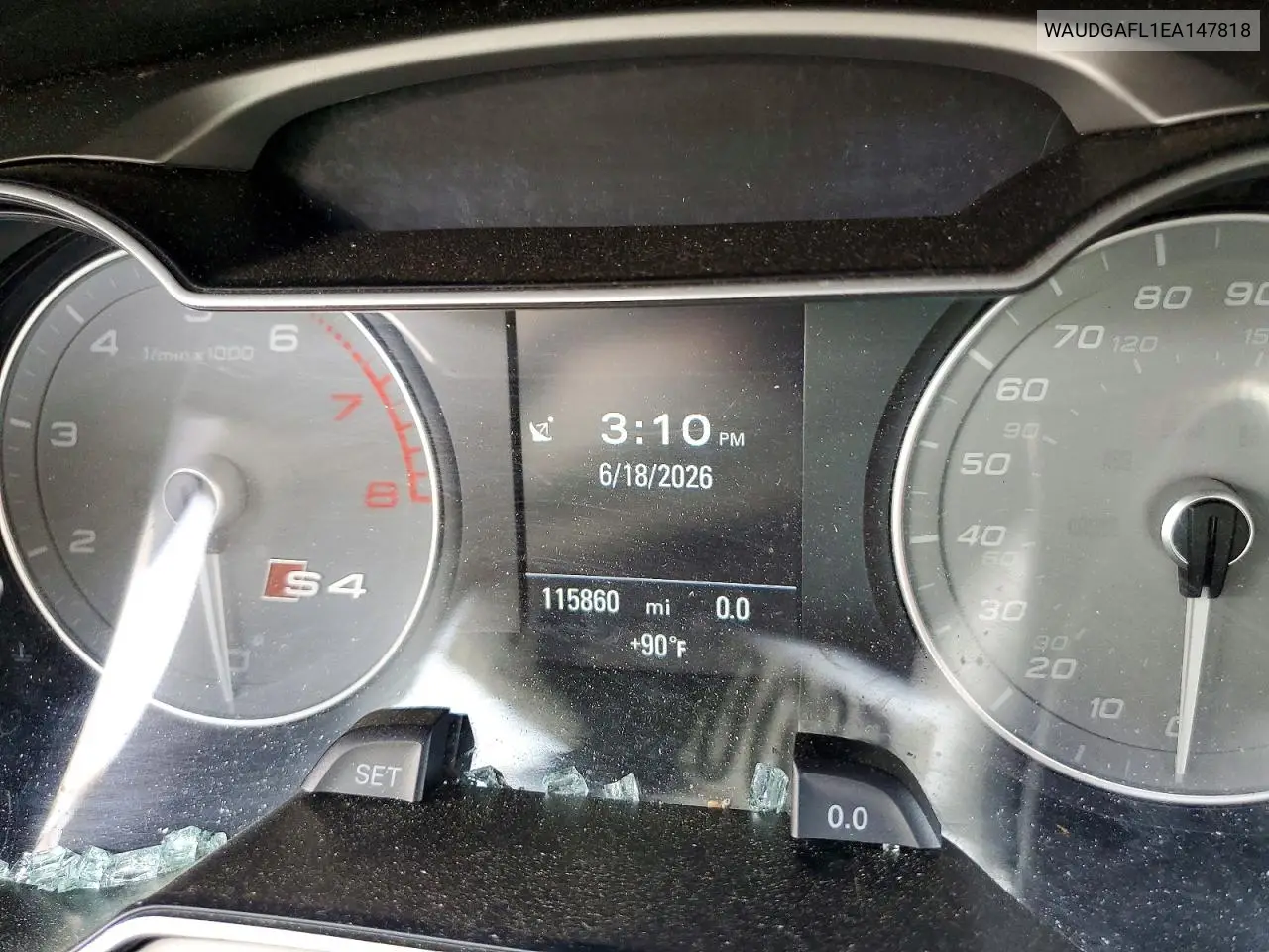 2025 Audi S4 Premium Plus VIN: WAUDGAFL1EA147818 Lot: 58006036