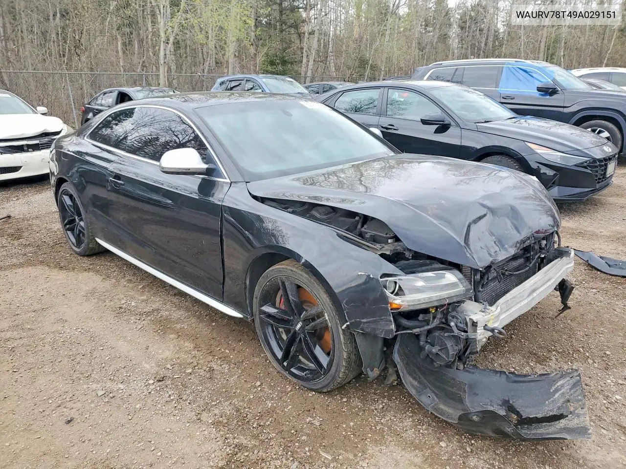 2009 Audi S5 Quattro VIN: WAURV78T49A029151 Lot: 50403796