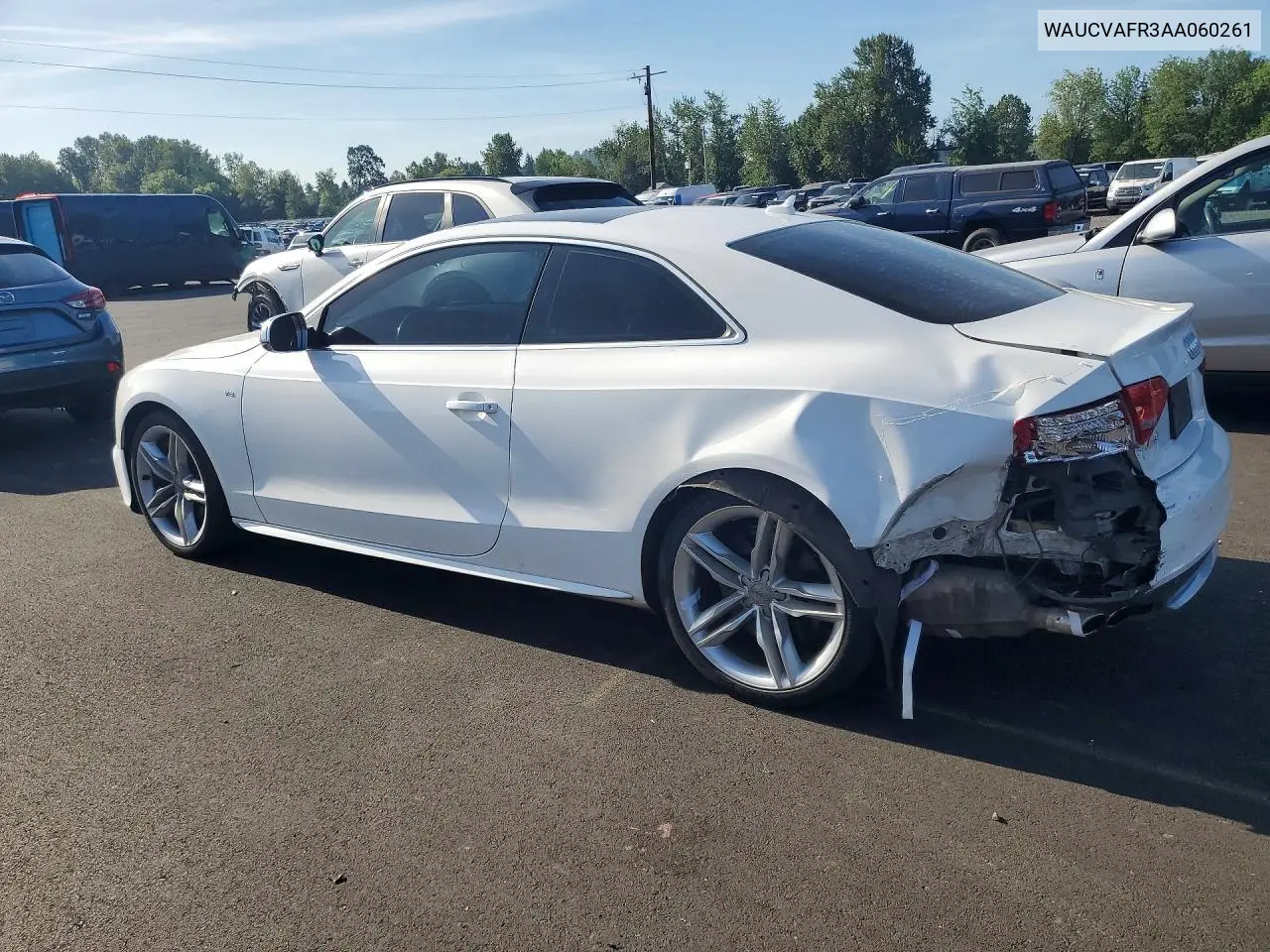 2010 Audi S5 Premium Plus VIN: WAUCVAFR3AA060261 Lot: 58277206