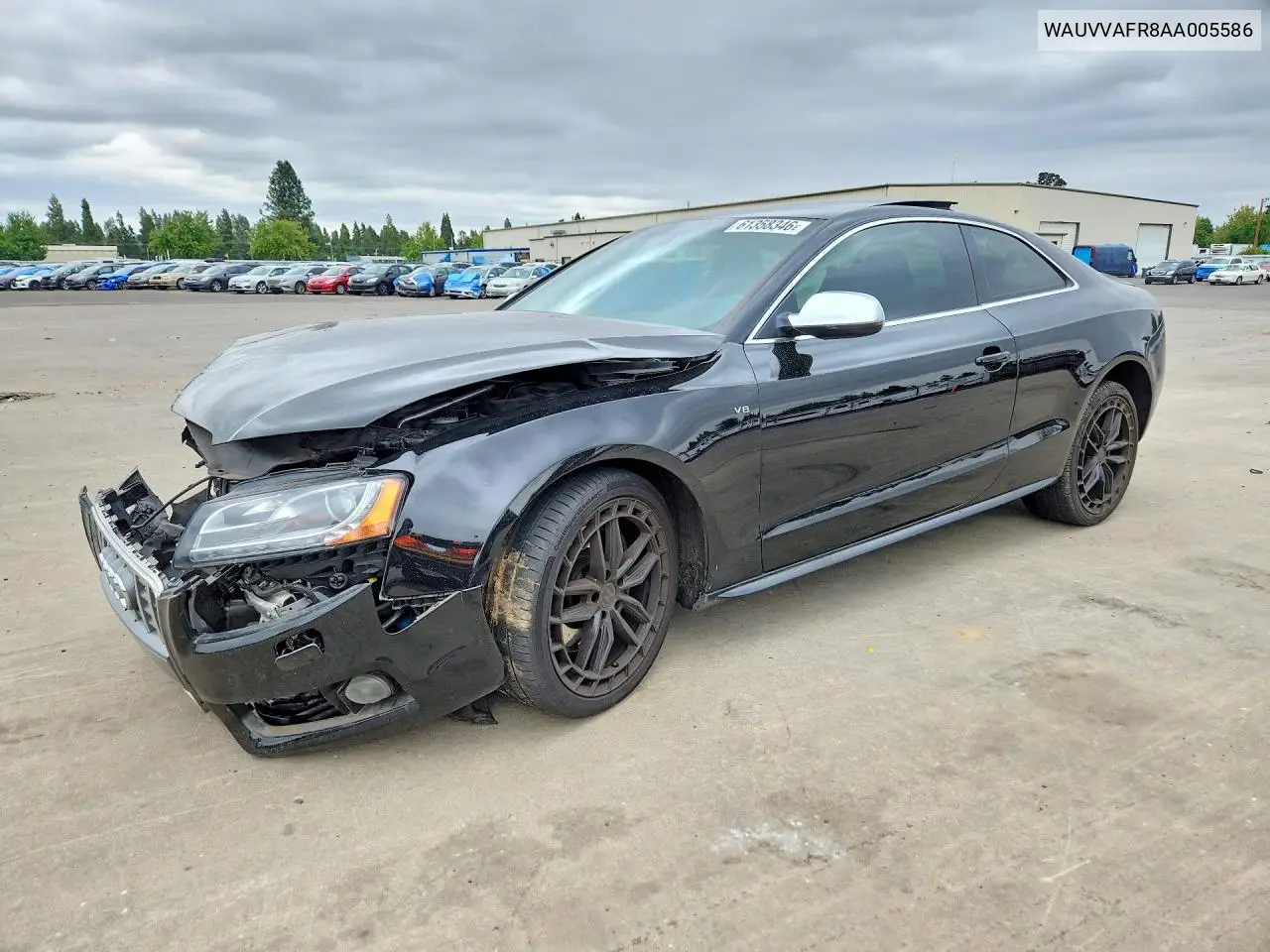 2010 Audi S5 Prestige VIN: WAUVVAFR8AA005586 Lot: 61358346