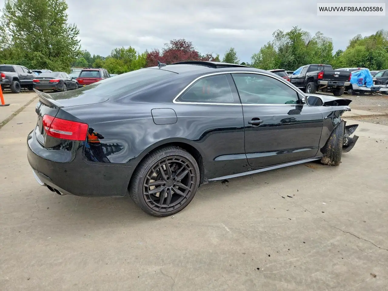 2010 Audi S5 Prestige VIN: WAUVVAFR8AA005586 Lot: 61358346