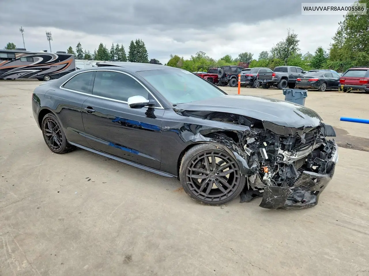 2010 Audi S5 Prestige VIN: WAUVVAFR8AA005586 Lot: 61358346
