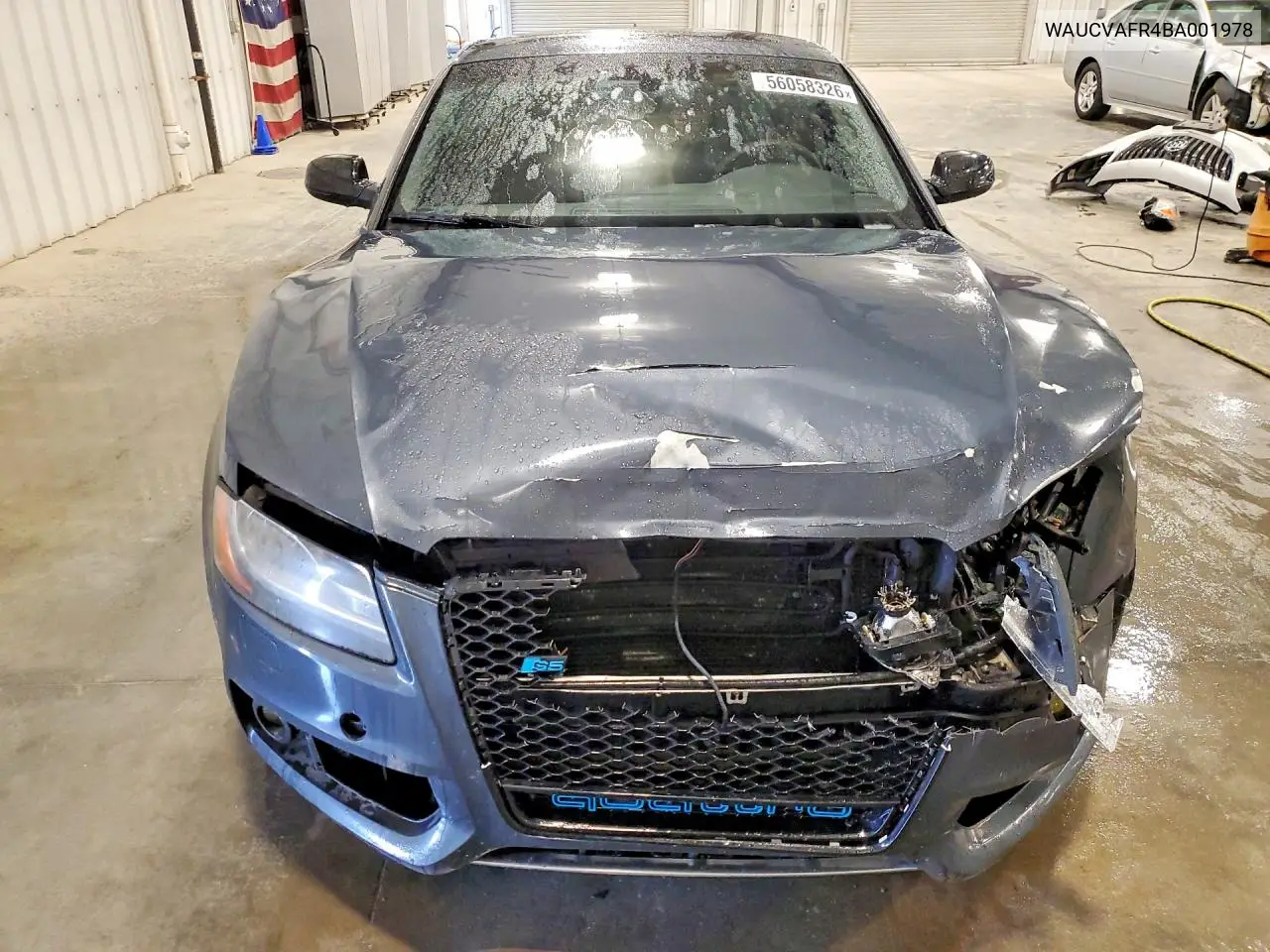 2011 Audi S5 Premium Plus VIN: WAUCVAFR4BA001978 Lot: 56058326