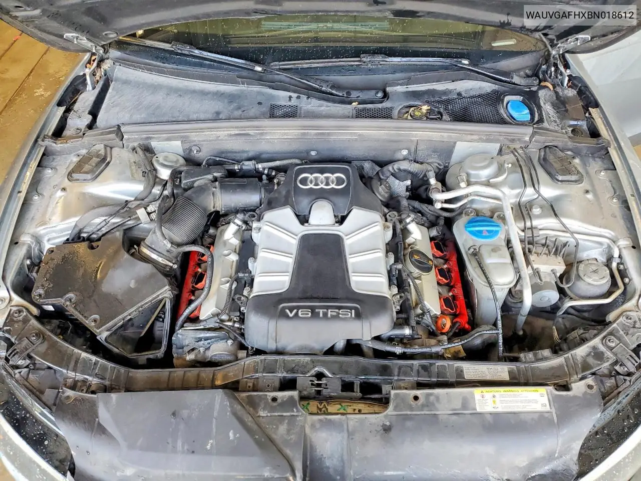 2011 Audi S5 Prestige VIN: WAUVGAFHXBN018612 Lot: 57849396