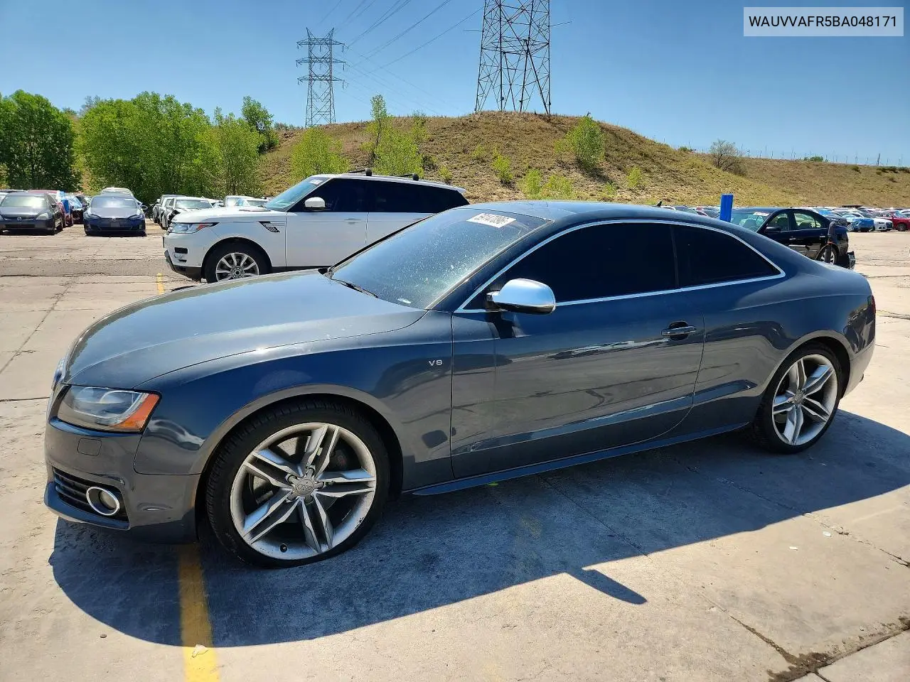 2011 Audi S5 Prestige VIN: WAUVVAFR5BA048171 Lot: 59147096