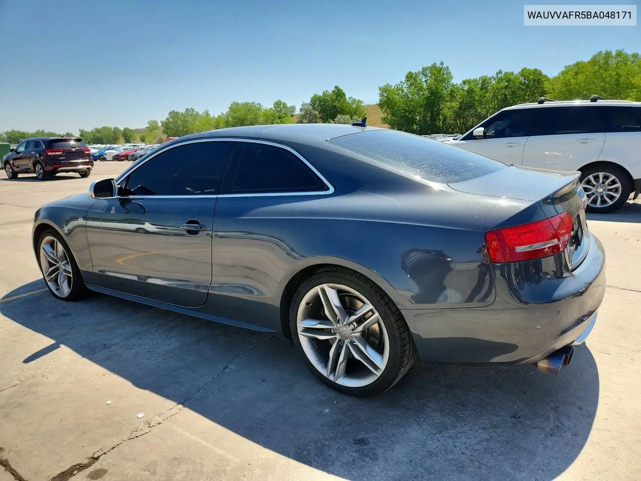 2011 Audi S5 Prestige VIN: WAUVVAFR5BA048171 Lot: 59147096