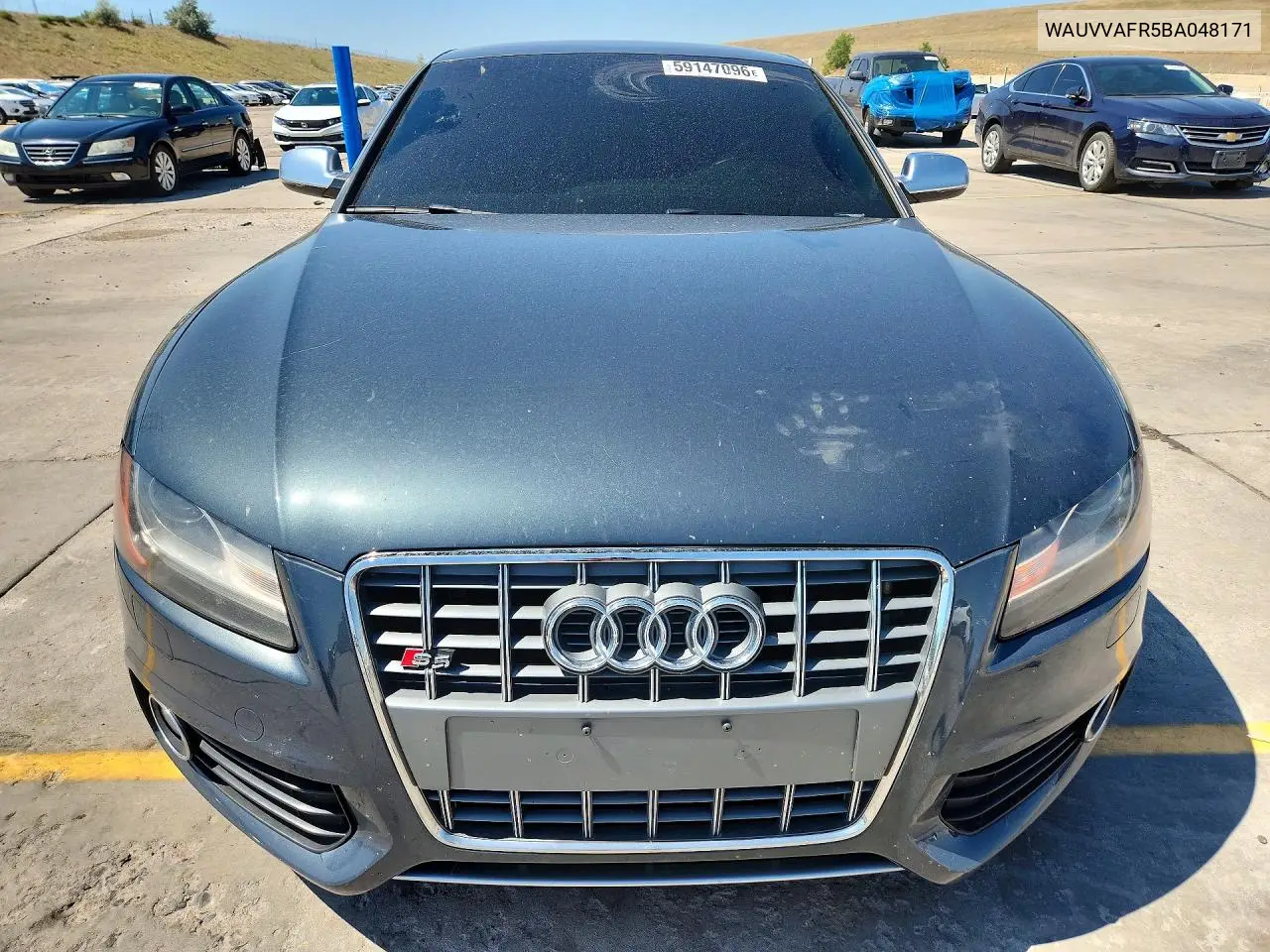 2011 Audi S5 Prestige VIN: WAUVVAFR5BA048171 Lot: 59147096
