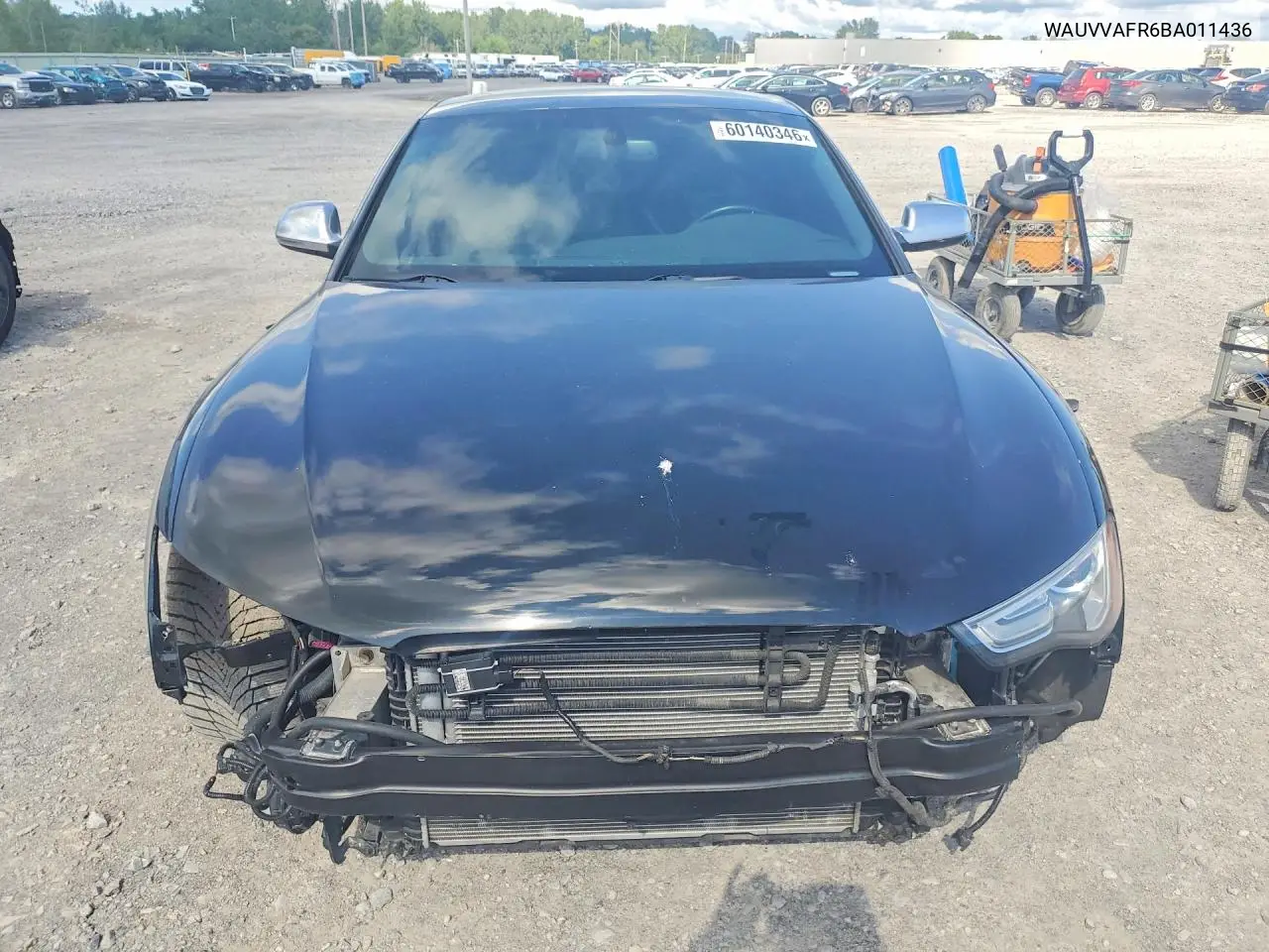 2011 Audi S5 Prestige VIN: WAUVVAFR6BA011436 Lot: 60140346