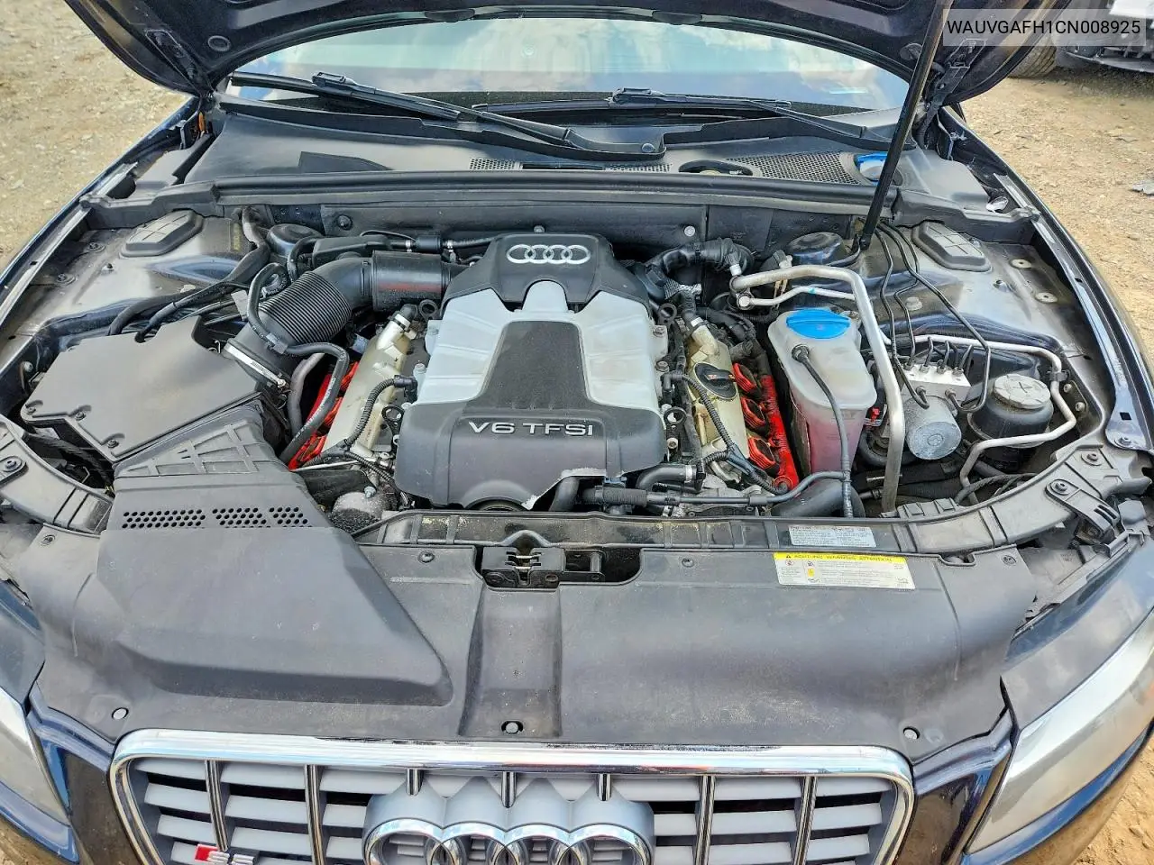 2012 Audi S5 Prestige VIN: WAUVGAFH1CN008925 Lot: 58833956
