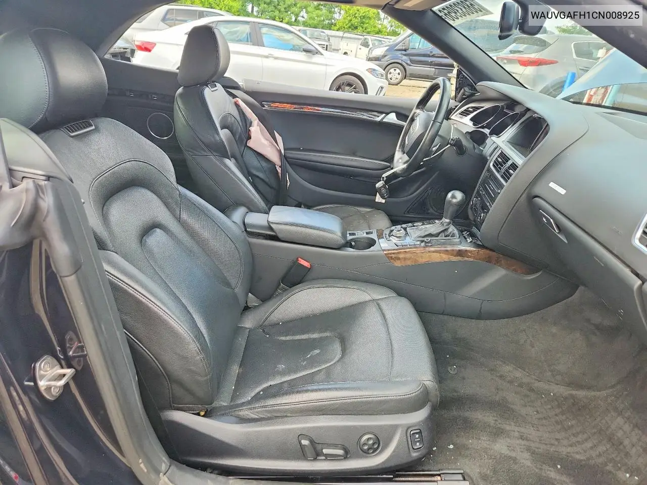 2012 Audi S5 Prestige VIN: WAUVGAFH1CN008925 Lot: 58833956