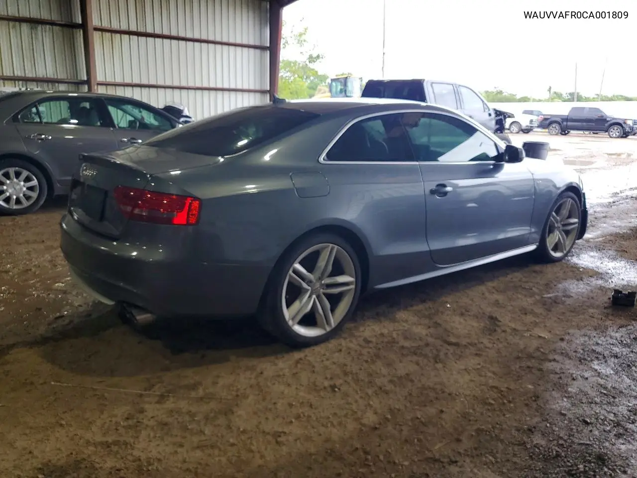 2012 Audi S5 Prestige VIN: WAUVVAFR0CA001809 Lot: 60519146