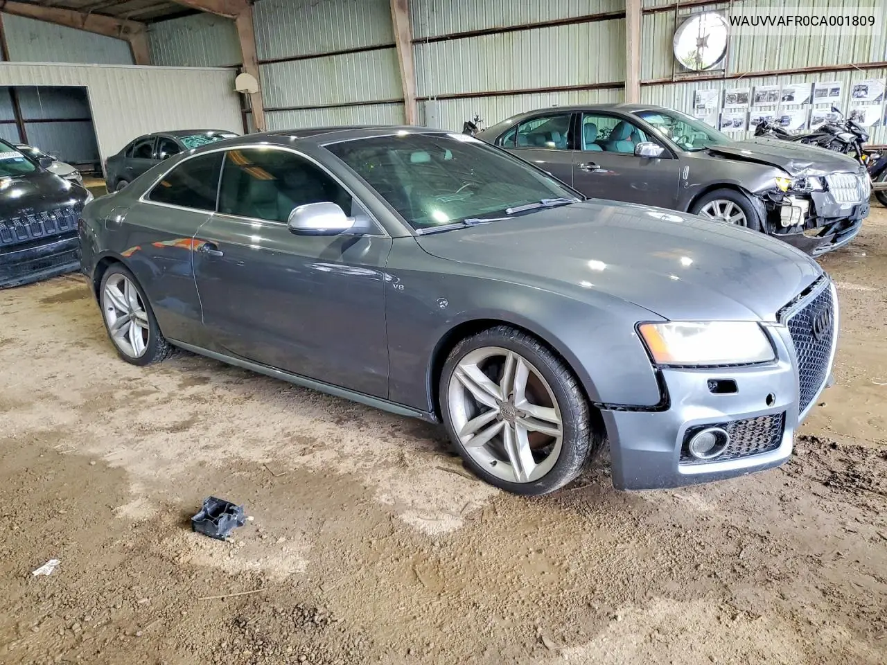 2012 Audi S5 Prestige VIN: WAUVVAFR0CA001809 Lot: 60519146