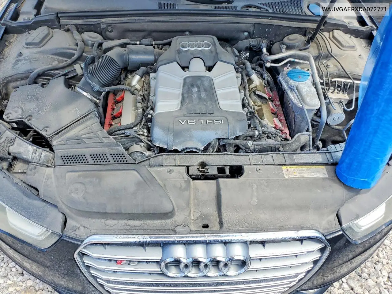 2013 Audi S5 Prestige VIN: WAUVGAFRXDA072771 Lot: 49520146