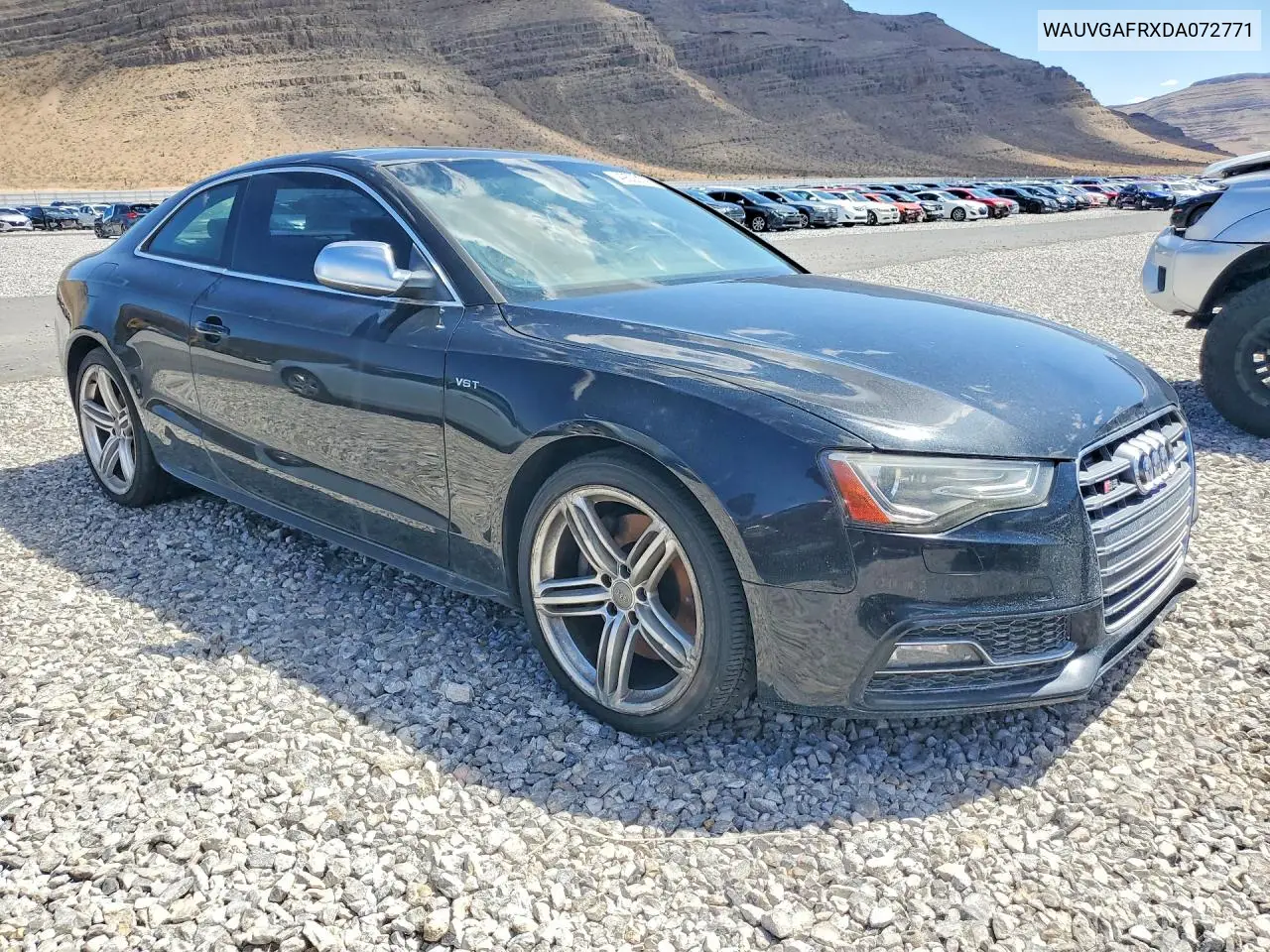 2013 Audi S5 Prestige VIN: WAUVGAFRXDA072771 Lot: 49520146