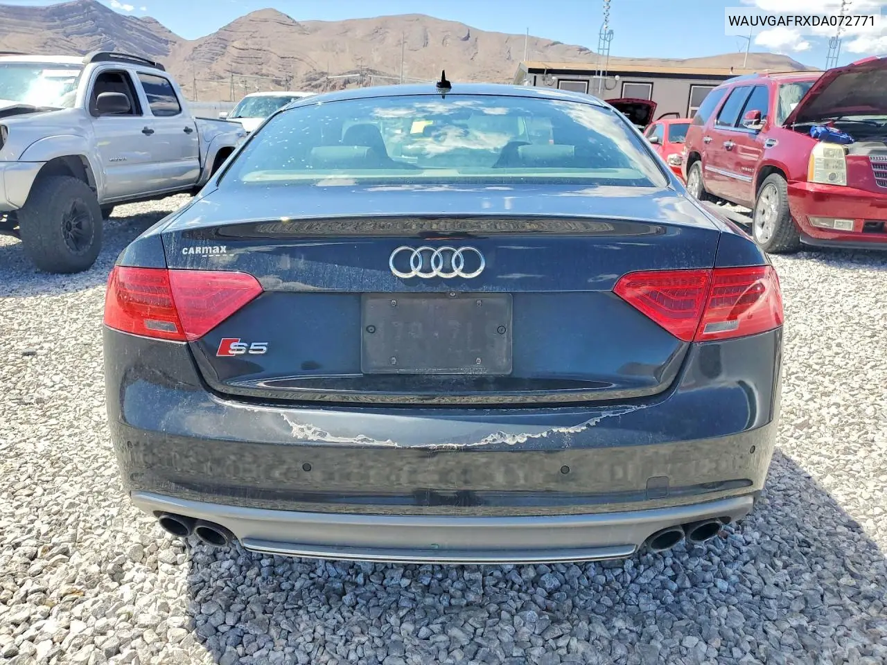2013 Audi S5 Prestige VIN: WAUVGAFRXDA072771 Lot: 49520146