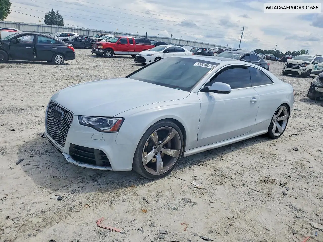 2013 Audi Rs5 VIN: WUAC6AFR0DA901685 Lot: 55078026