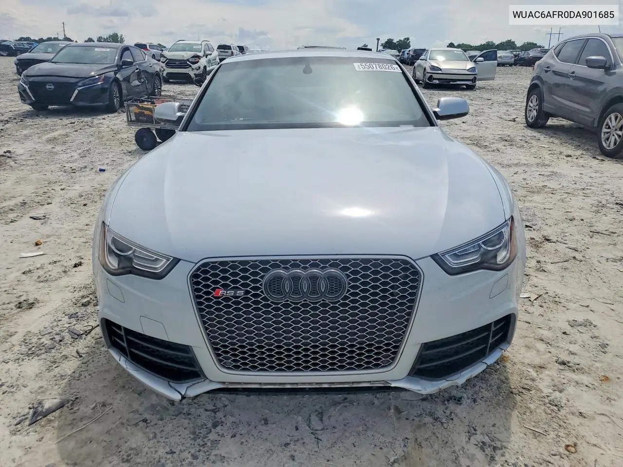 2013 Audi Rs5 VIN: WUAC6AFR0DA901685 Lot: 55078026