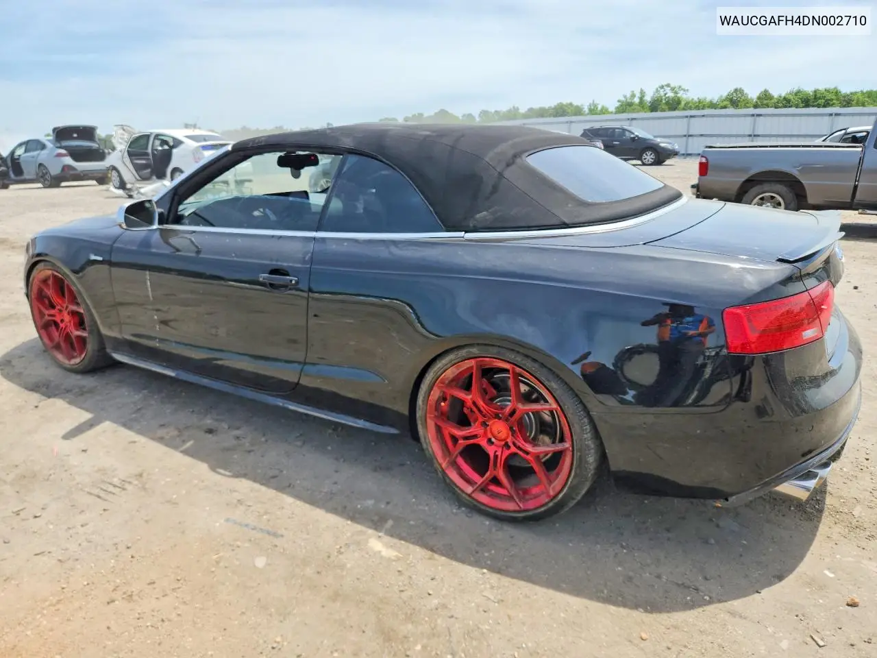 2013 Audi S5 Premium Plus VIN: WAUCGAFH4DN002710 Lot: 56181736