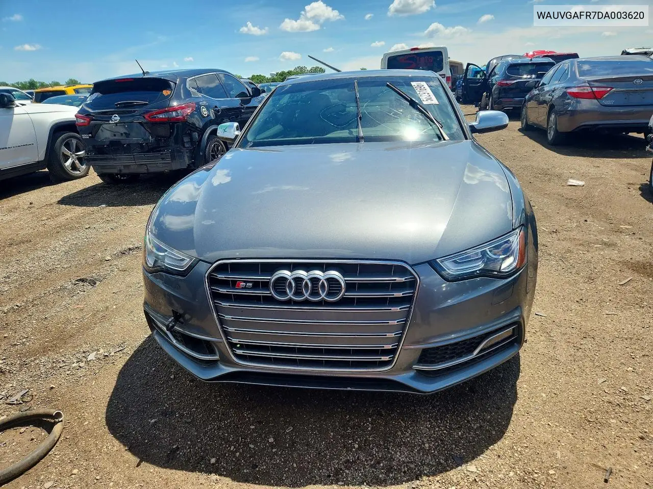 2013 Audi S5 Prestige VIN: WAUVGAFR7DA003620 Lot: 58291696