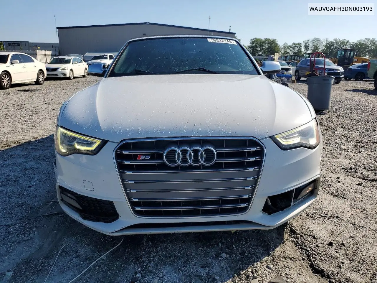 2013 Audi S5 Prestige VIN: WAUVGAFH3DN003193 Lot: 59823146