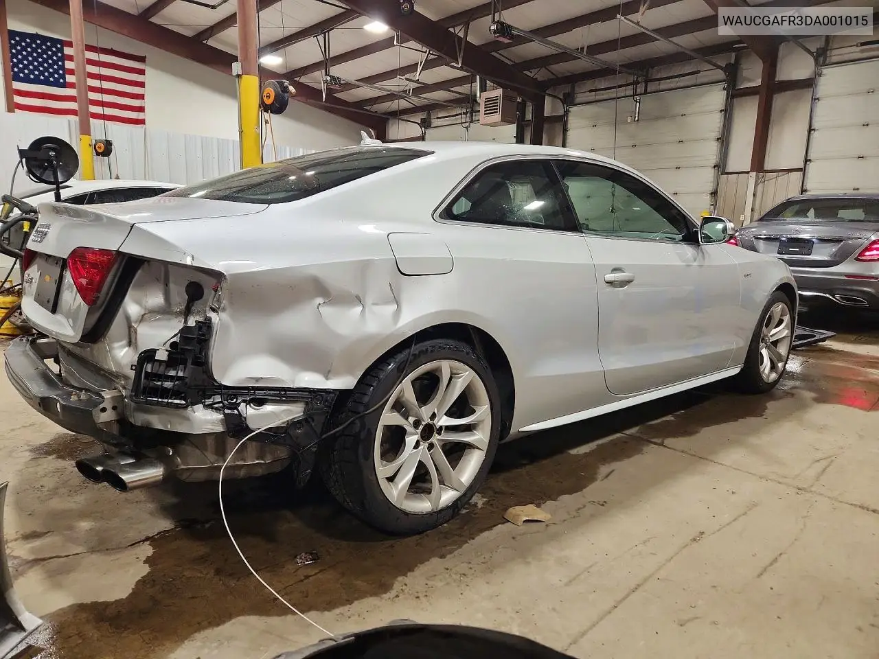 2013 Audi S5 Premium Plus VIN: WAUCGAFR3DA001015 Lot: 61103506
