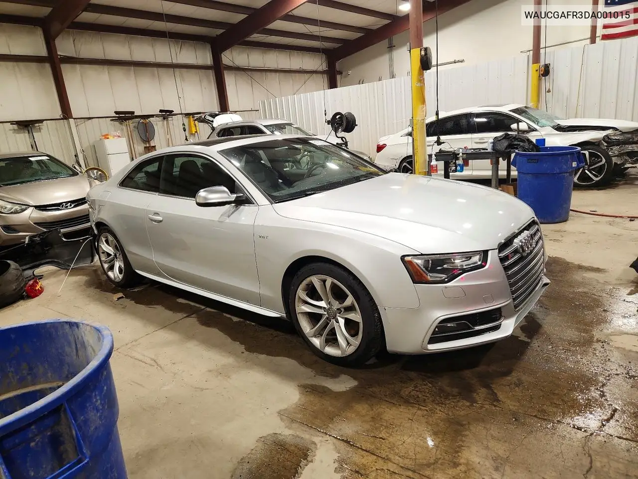 2013 Audi S5 Premium Plus VIN: WAUCGAFR3DA001015 Lot: 61103506