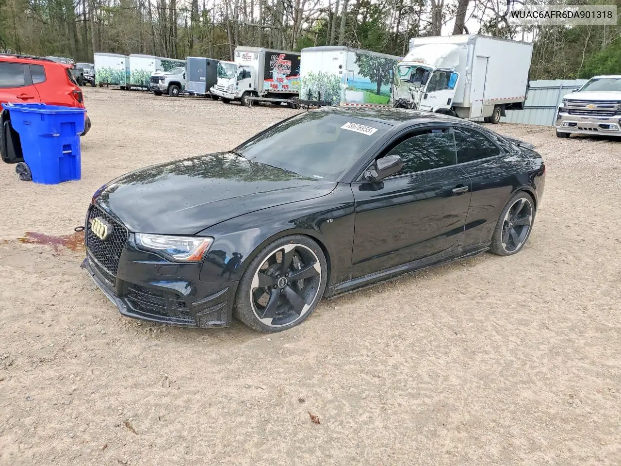 2013 Audi Rs5 VIN: WUAC6AFR6DA901318 Lot: 78676955
