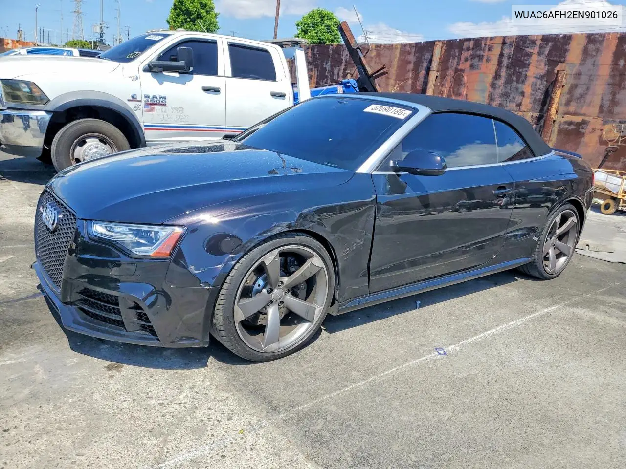 2014 Audi Rs5 VIN: WUAC6AFH2EN901026 Lot: 52090186