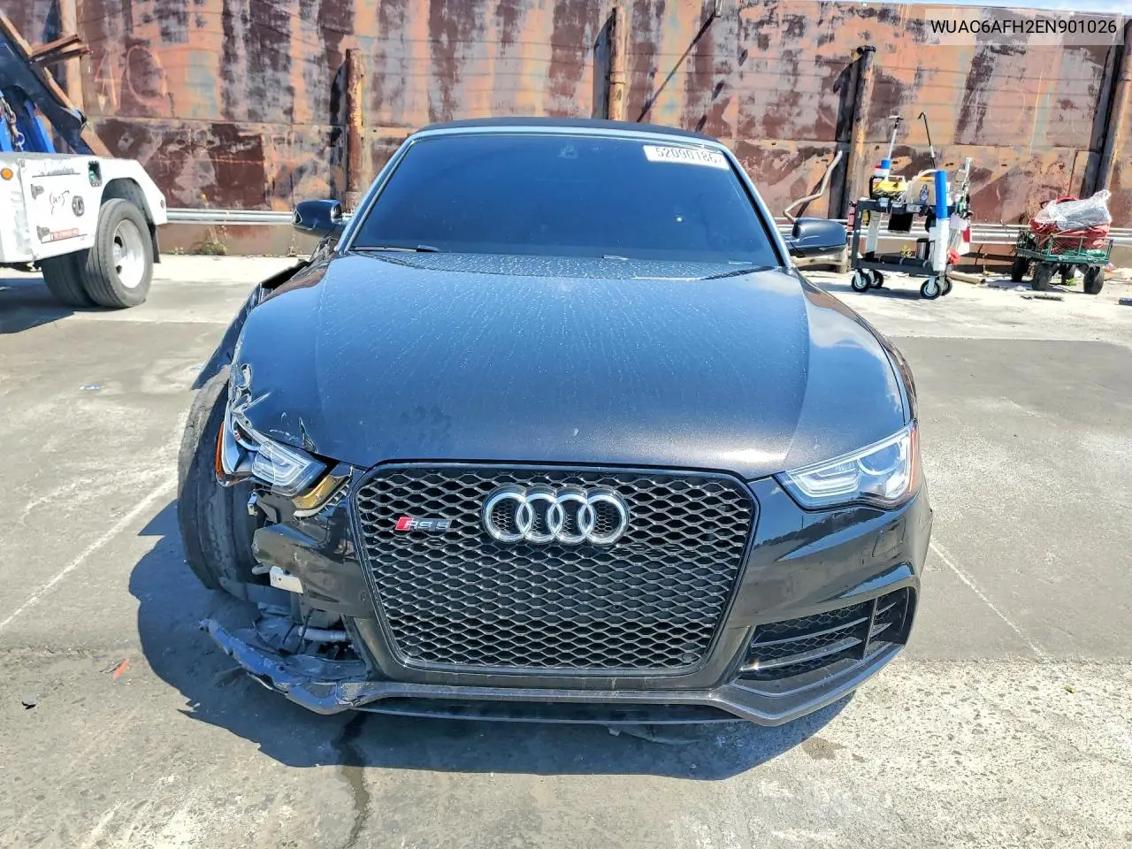 2014 Audi Rs5 VIN: WUAC6AFH2EN901026 Lot: 52090186