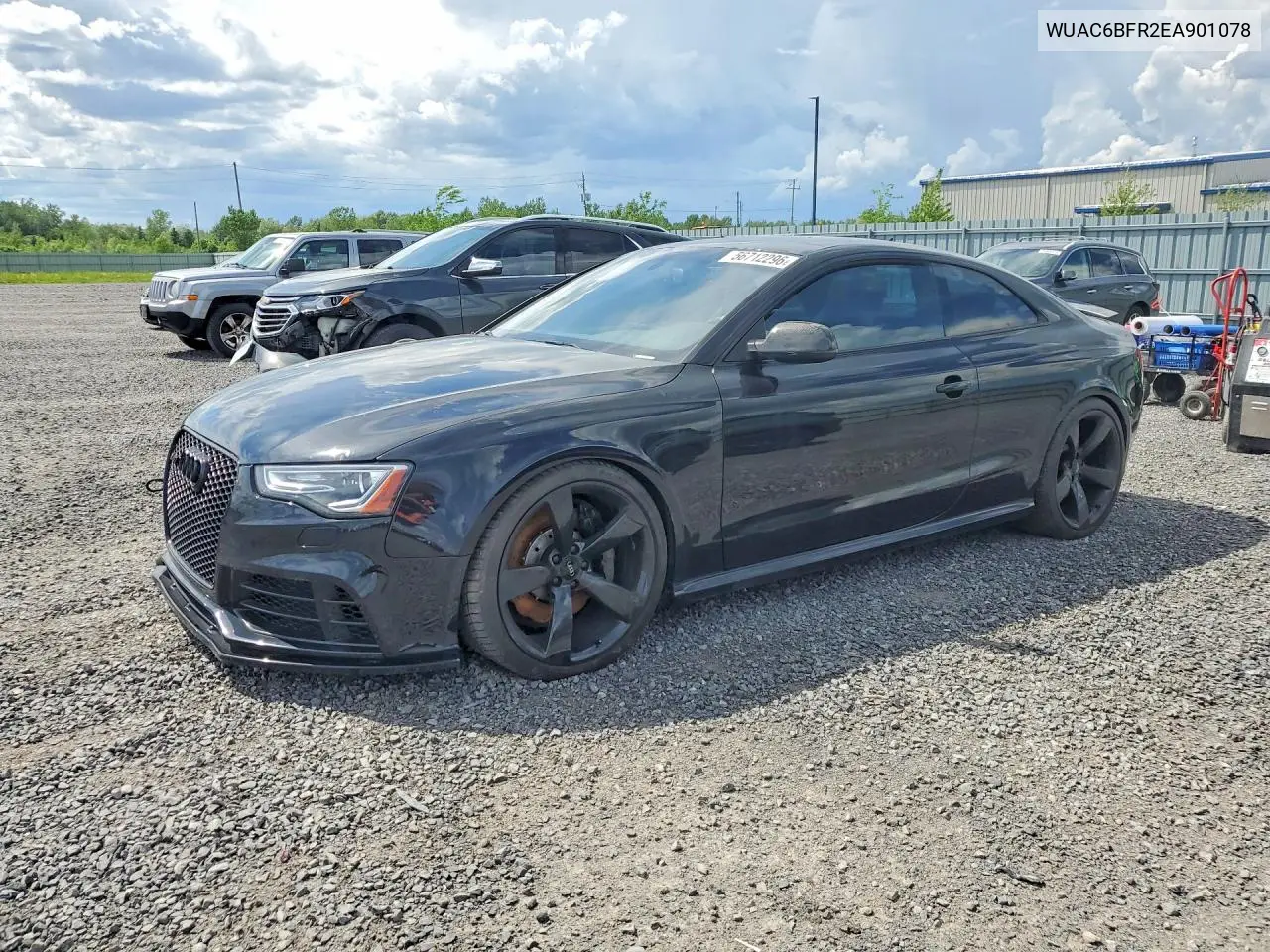 2014 Audi Rs5 VIN: WUAC6BFR2EA901078 Lot: 56712296