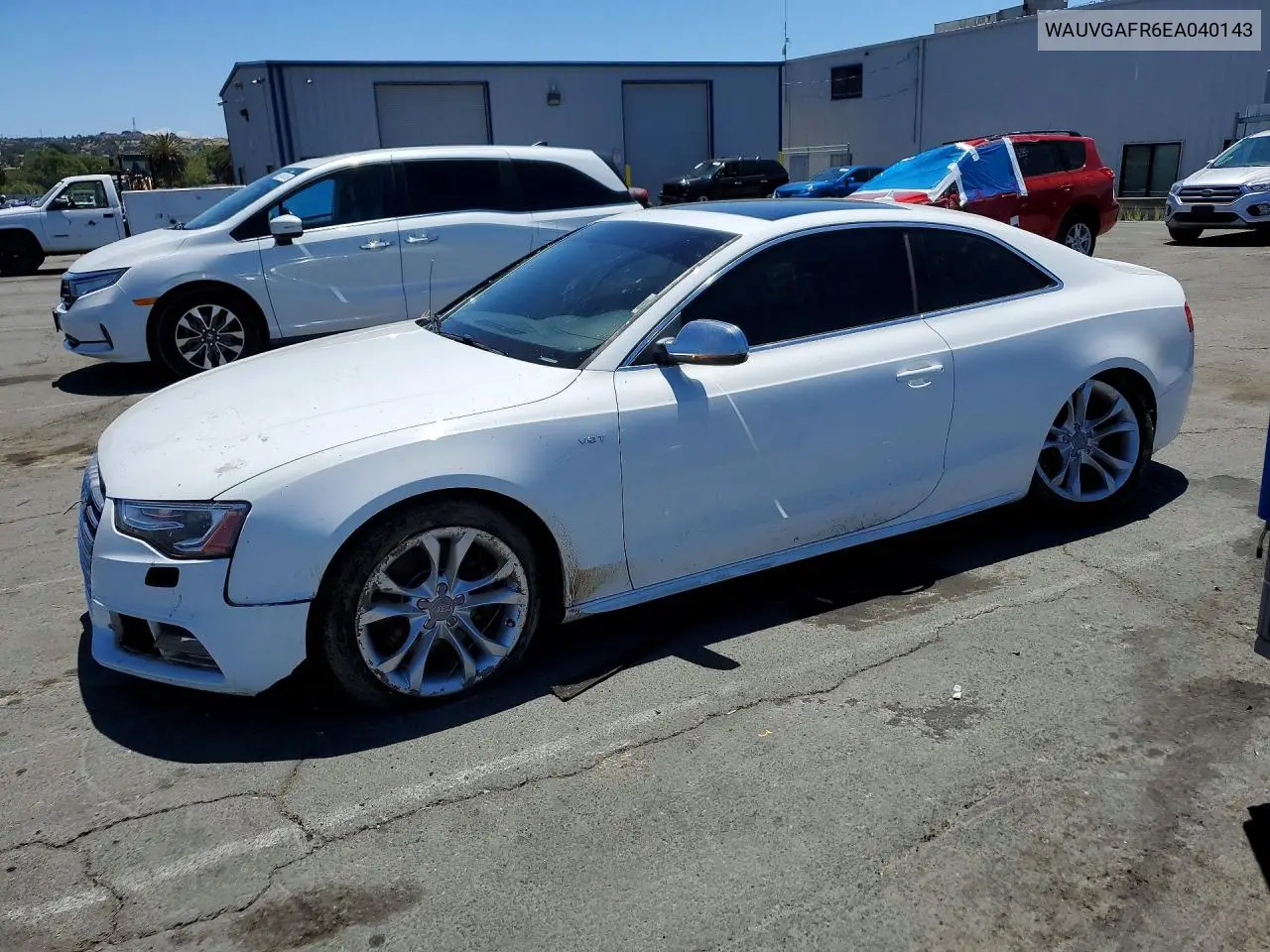 2014 Audi S5 Prestige VIN: WAUVGAFR6EA040143 Lot: 85985135