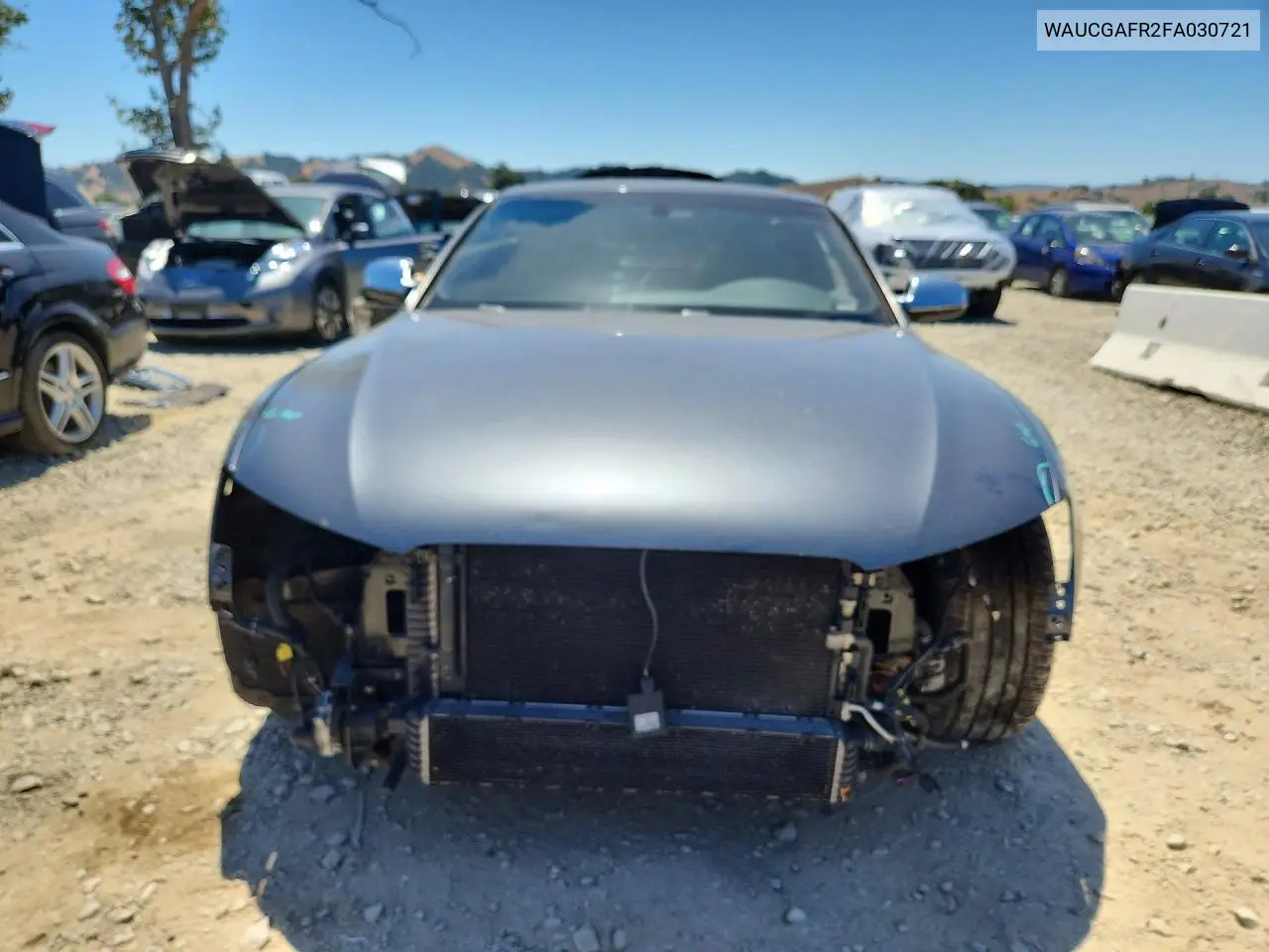 2015 Audi S5 Premium Plus VIN: WAUCGAFR2FA030721 Lot: 56966206