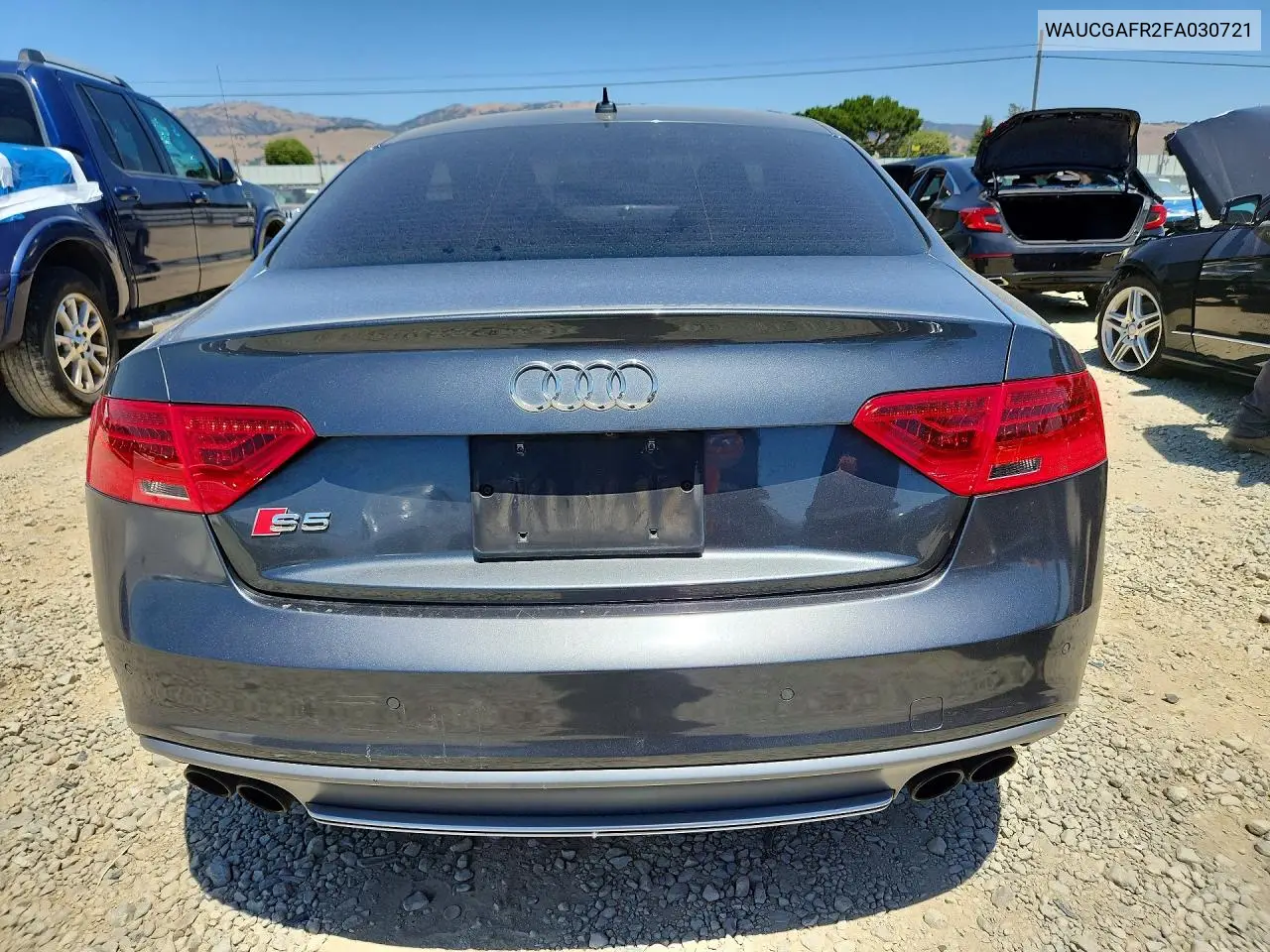 2015 Audi S5 Premium Plus VIN: WAUCGAFR2FA030721 Lot: 56966206