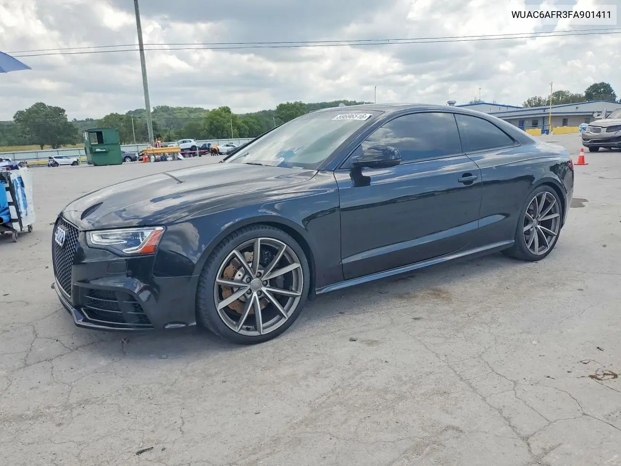 2015 Audi Rs5 VIN: WUAC6AFR3FA901411 Lot: 59696516