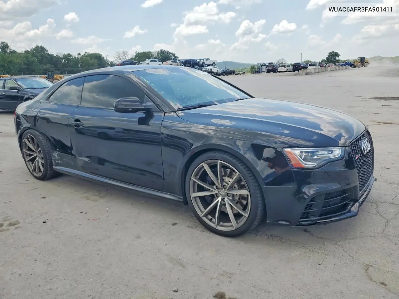 2015 Audi Rs5 VIN: WUAC6AFR3FA901411 Lot: 59696516