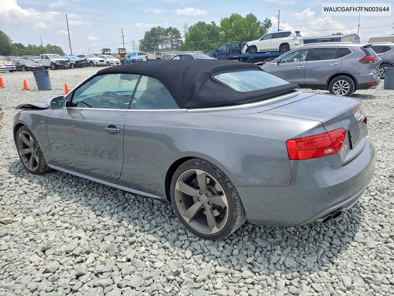 2015 Audi S5 Premium Plus VIN: WAUCGAFH7FN003644 Lot: 60706236