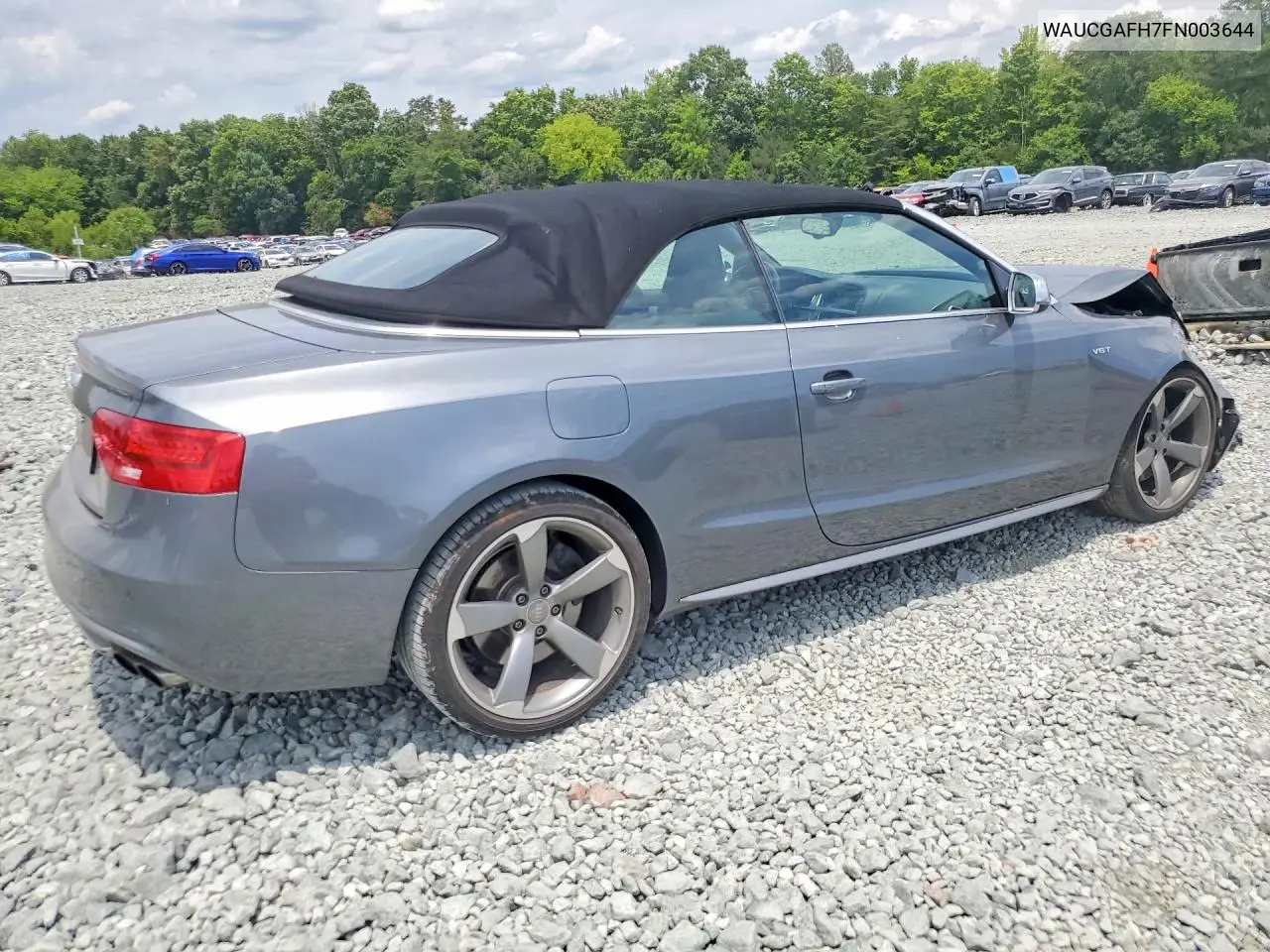 2015 Audi S5 Premium Plus VIN: WAUCGAFH7FN003644 Lot: 60706236