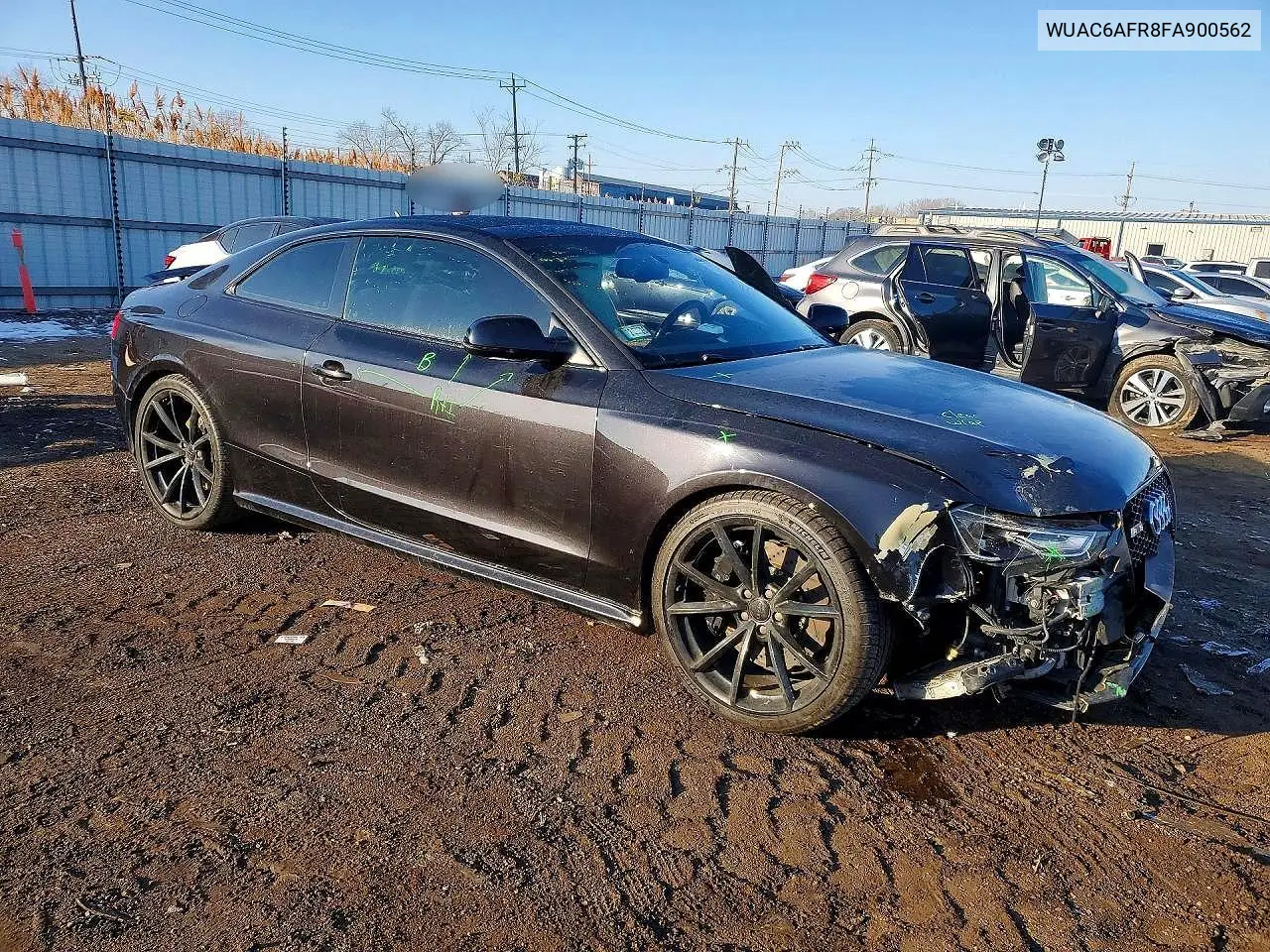 2015 Audi Rs5 VIN: WUAC6AFR8FA900562 Lot: 77147005