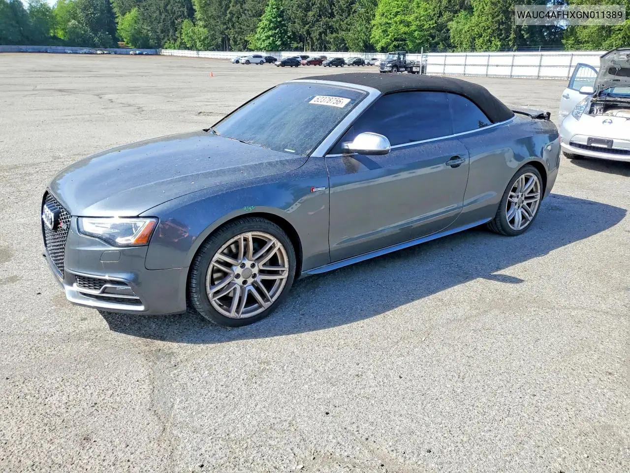 2016 Audi S5 Premium Plus VIN: WAUC4AFHXGN011389 Lot: 52378756