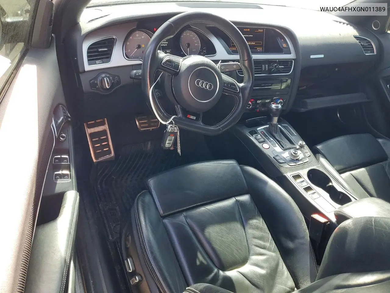 2016 Audi S5 Premium Plus VIN: WAUC4AFHXGN011389 Lot: 52378756