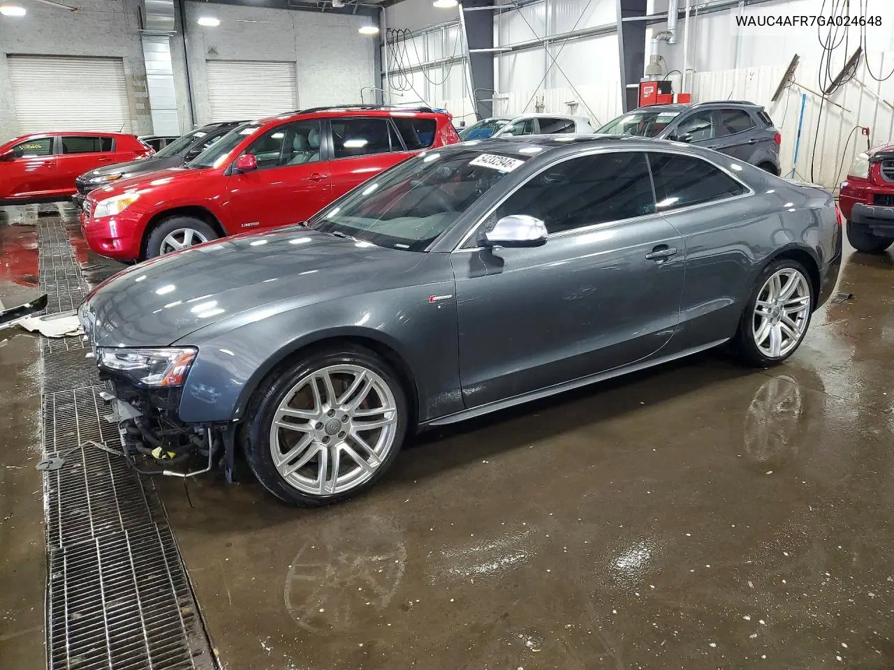 2016 Audi S5 Premium Plus VIN: WAUC4AFR7GA024648 Lot: 54332946