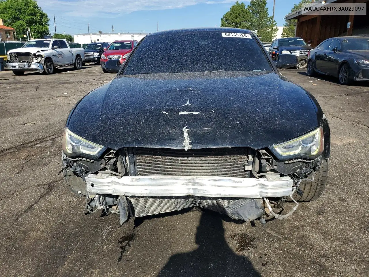 2016 Audi S5 Premium Plus VIN: WAUC4AFRXGA029097 Lot: 60149126