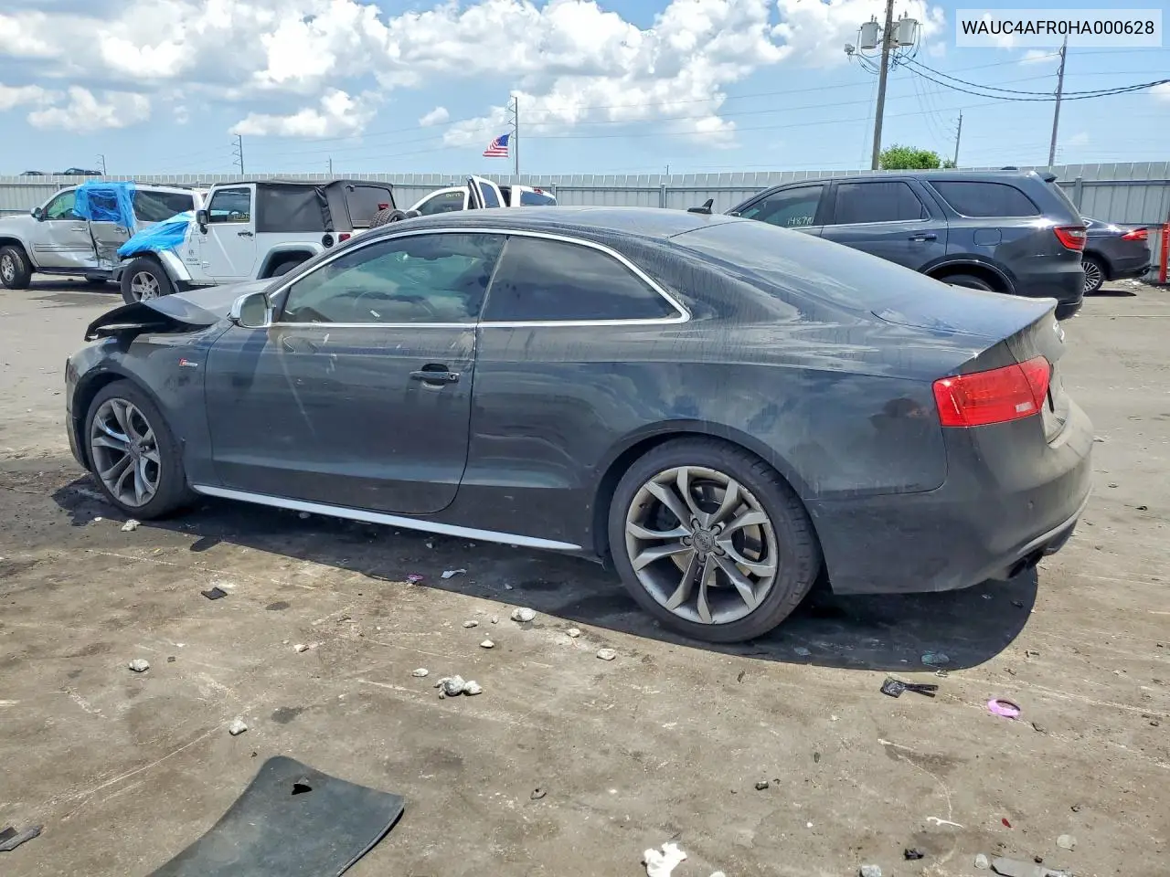 2017 Audi S5 VIN: WAUC4AFR0HA000628 Lot: 51272976