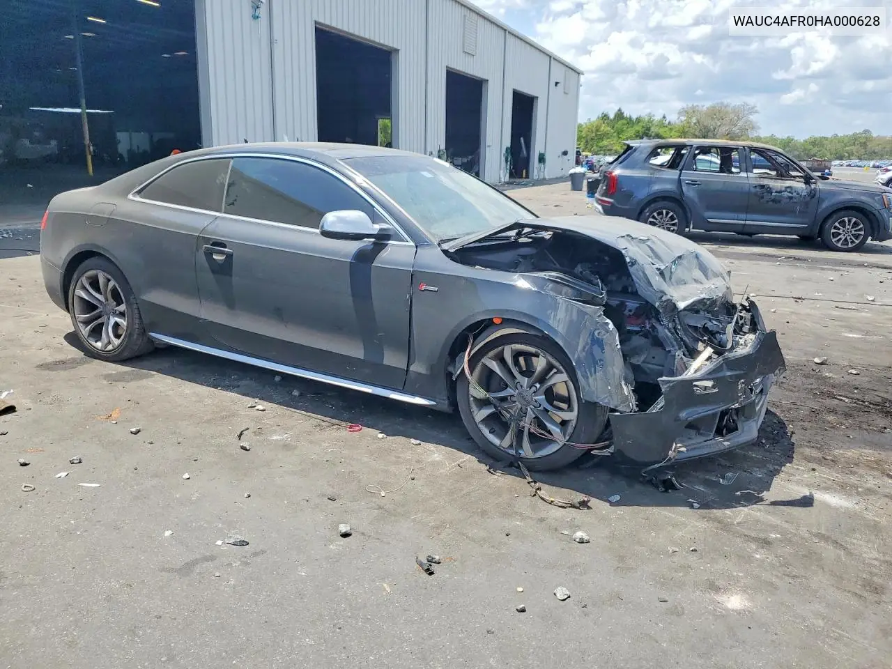 2017 Audi S5 VIN: WAUC4AFR0HA000628 Lot: 51272976
