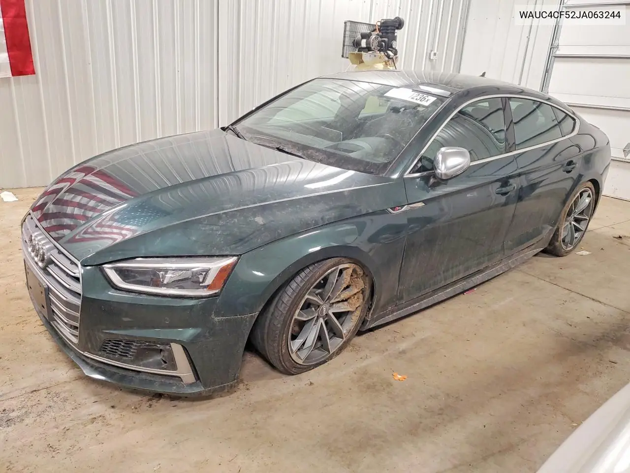 2018 Audi S5 Prestige VIN: WAUC4CF52JA063244 Lot: 45941236
