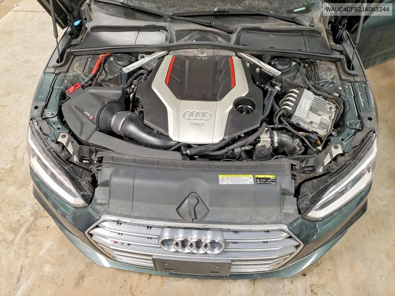 2018 Audi S5 Prestige VIN: WAUC4CF52JA063244 Lot: 45941236